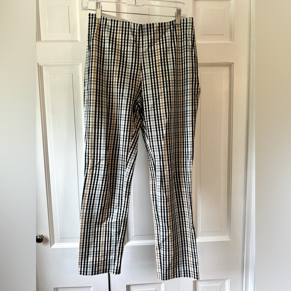 Women’s High-Rise Checkered Skinny Ankle Pants A New Day Size 6